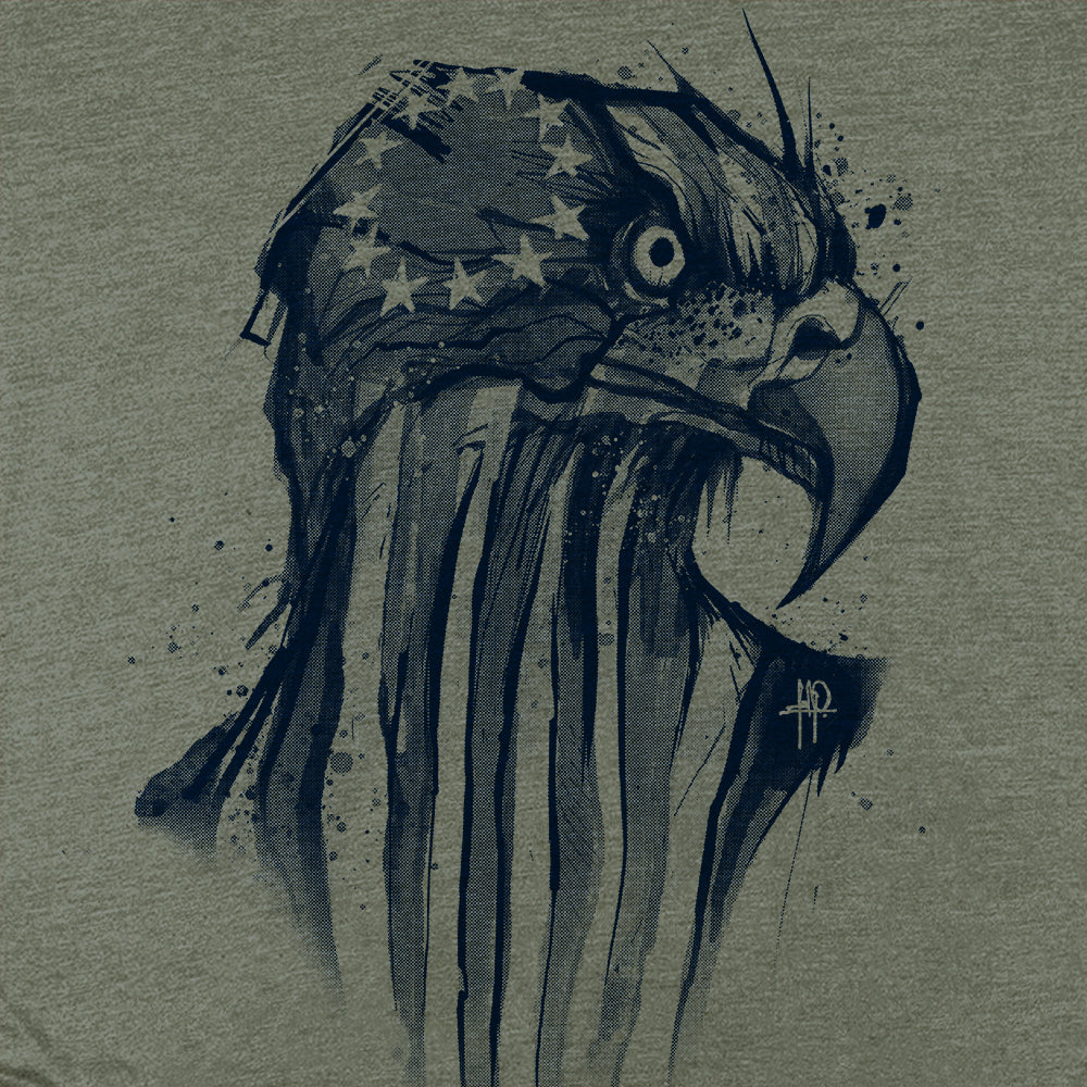 Eagle Flag: Pride in Every Feather T-Shirt