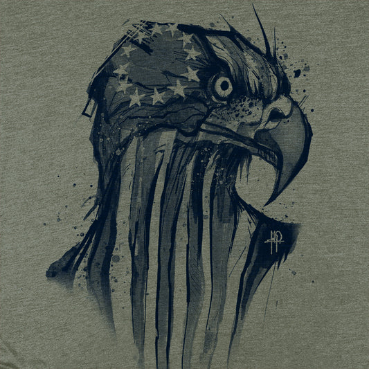 Eagle Flag: Pride in Every Feather T-Shirt
