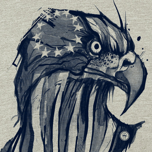 Eagle Flag: Pride in Every Feather T-Shirt
