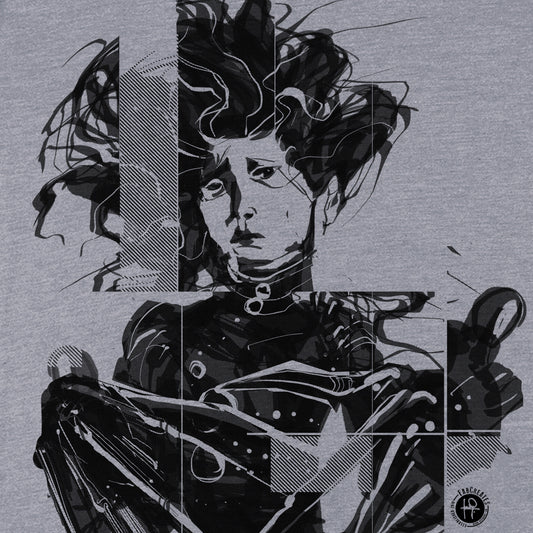 Crazy Scissors Hands: A Tribute to Tim Burton's Edward T-Shirt