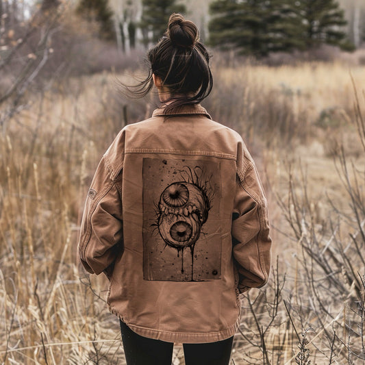 Eye for an Eye: Visceral Horror Maverick Jacket