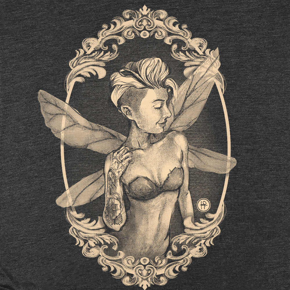 Fairy in the Mirror: Reflecting Enchantment T-shirt