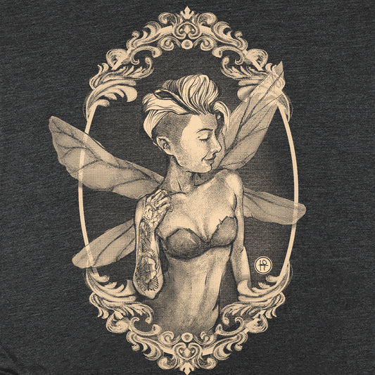 Fairy in the Mirror: Reflecting Enchantment T-shirt