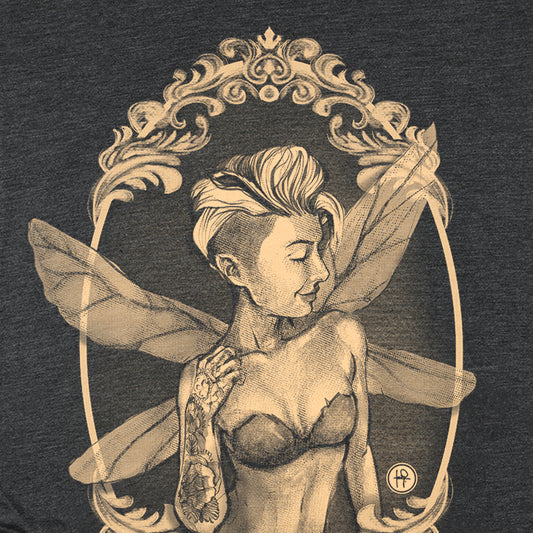 Fairy in the Mirror: Reflecting Enchantment T-shirt