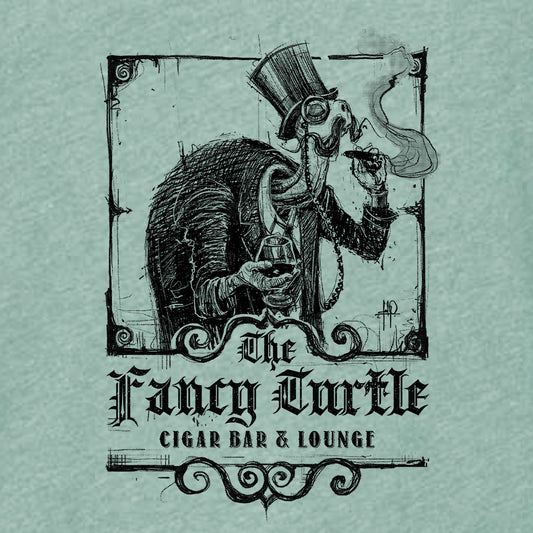 Fancy Turtle Lounge: Sophisticated Leisure T-shirt