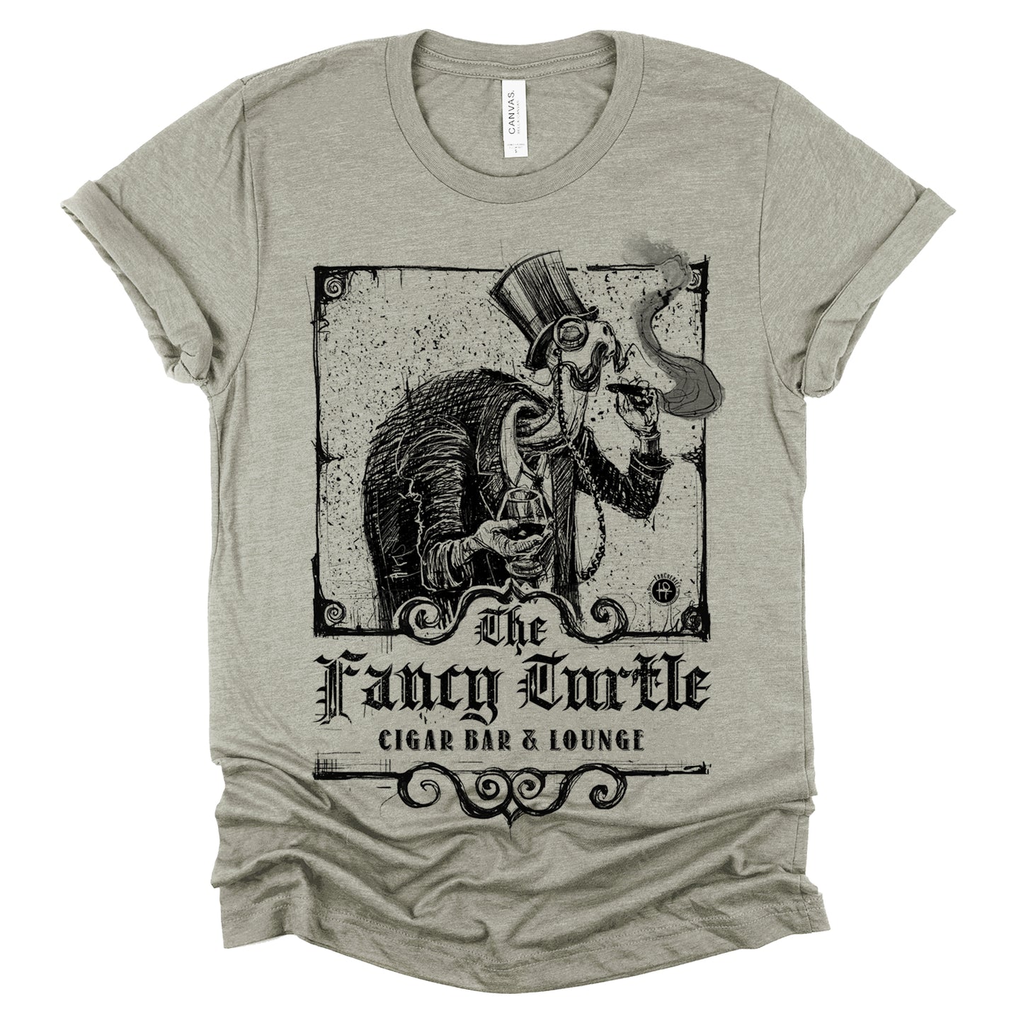 Fancy Turtle Lounge: Sophisticated Leisure T-shirt