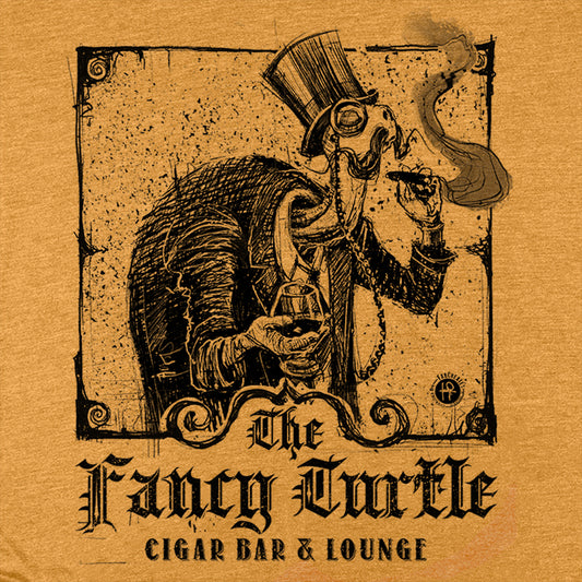 Fancy Turtle Lounge: Sophisticated Leisure T-shirt