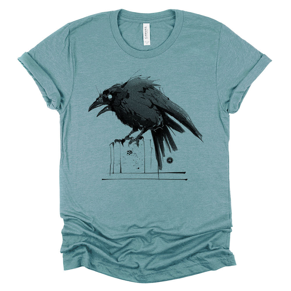 Feisty Crow: Bold and Untamed T-Shirt