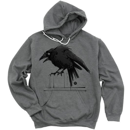 Feisty Crow: Bold and Untamed Hoodie
