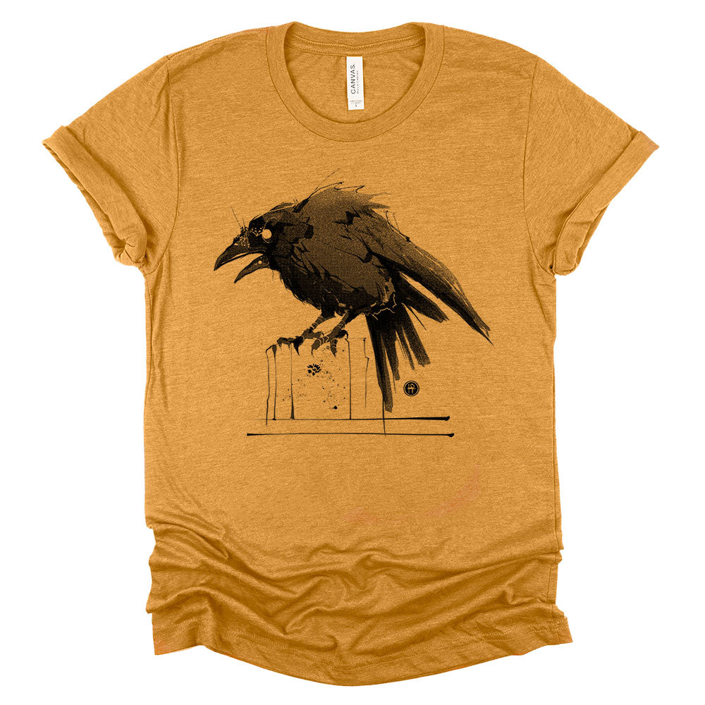 Feisty Crow: Bold and Untamed T-Shirt