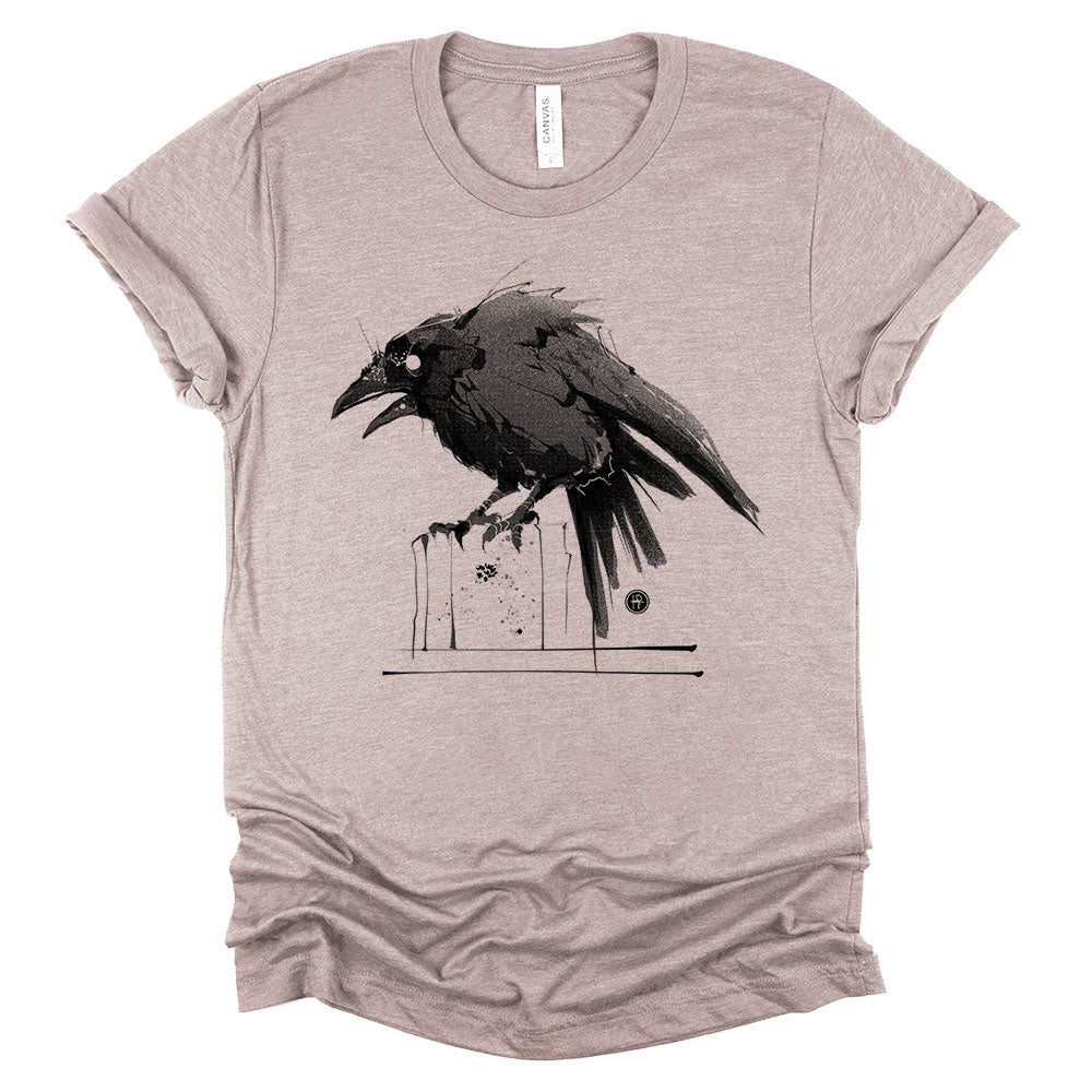Feisty Crow: Bold and Untamed T-Shirt