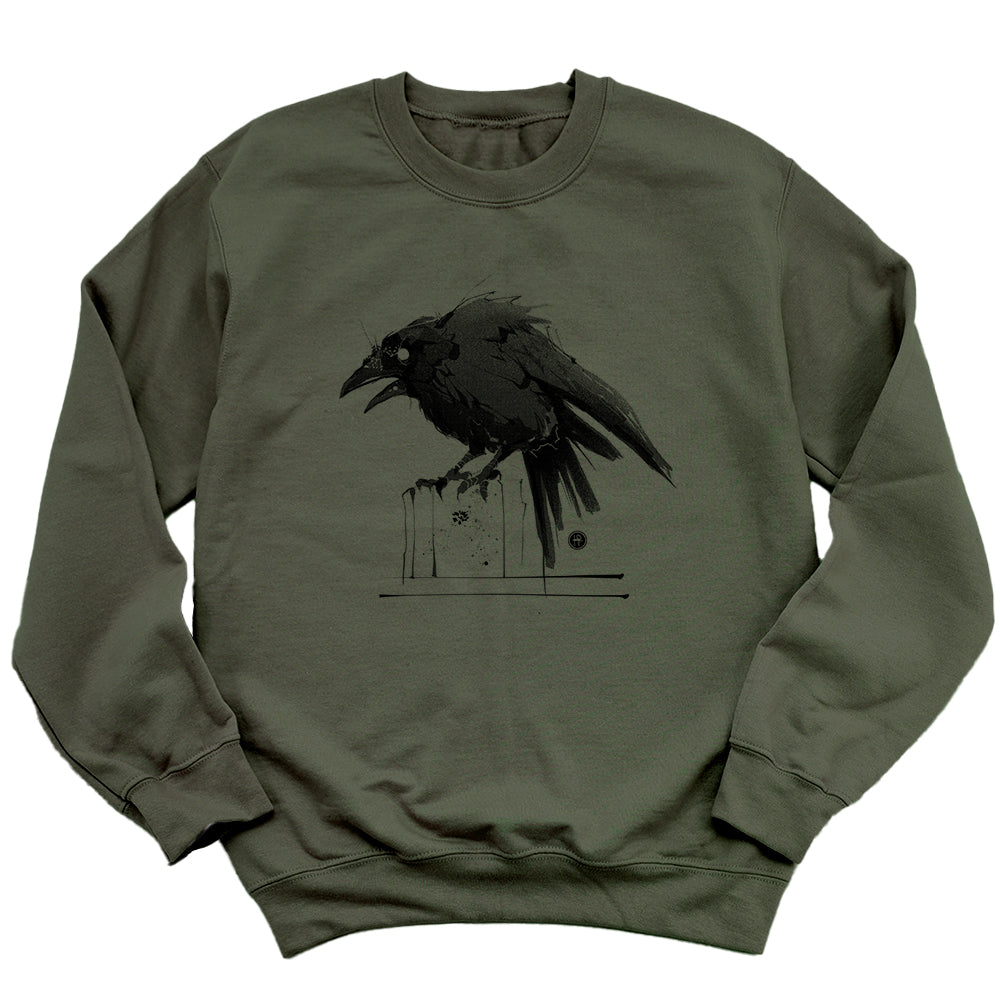 Feisty Crow Sweatshirt