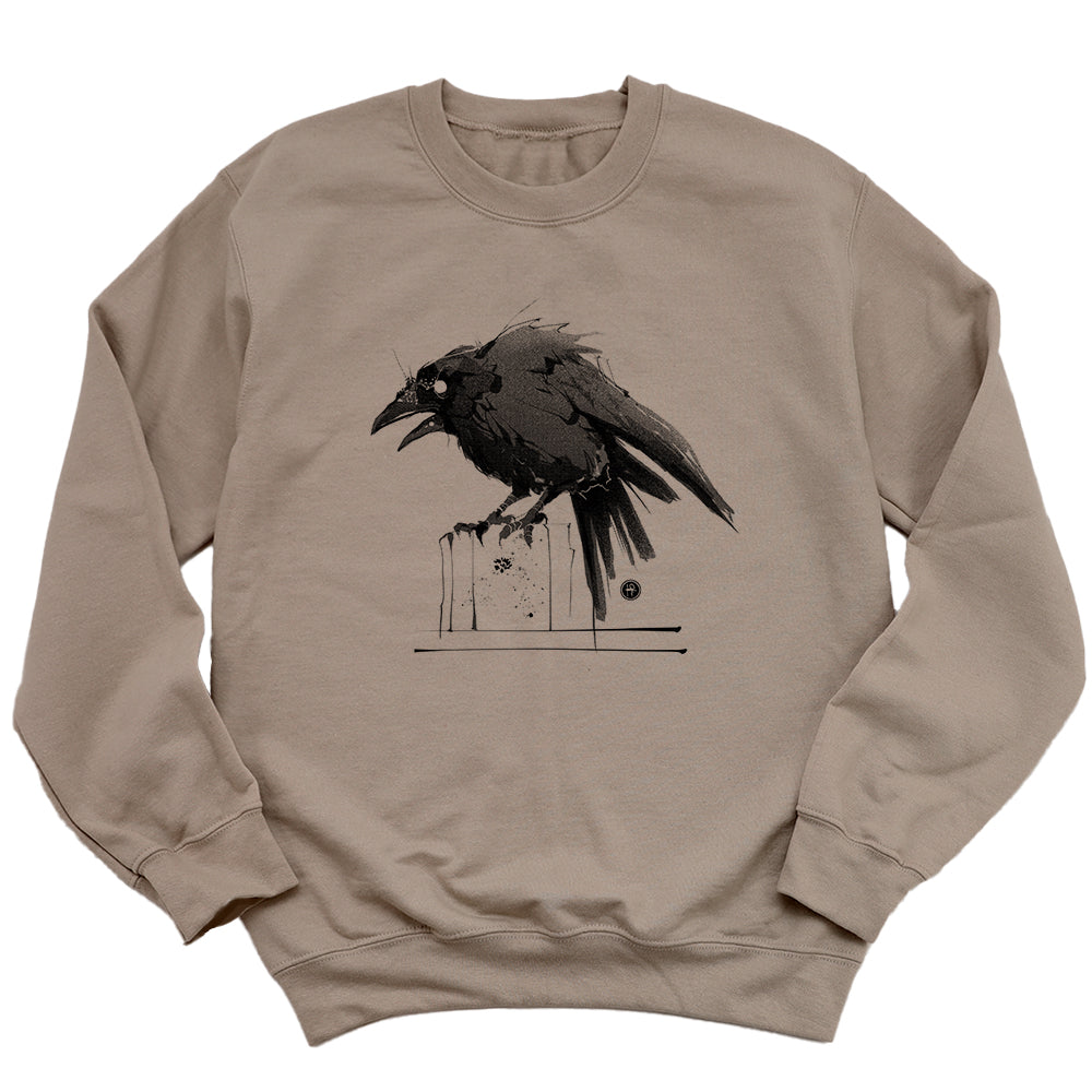 Feisty Crow Sweatshirt