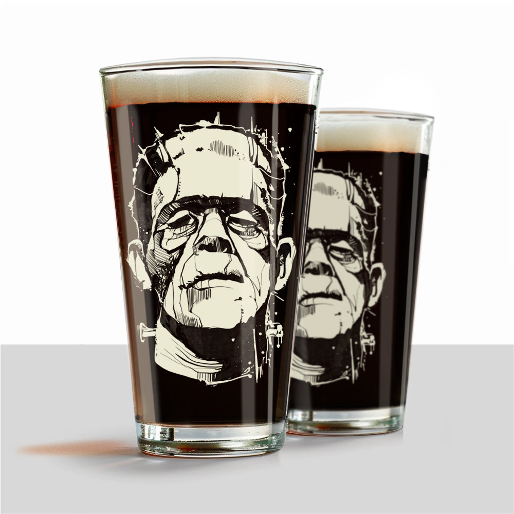 Frankenstein: A Classic Monster UV Vinyl Pint Glass Set