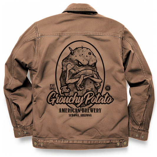 Grouchy Potato Brewery: Crafted Perfection Maverick Jacket