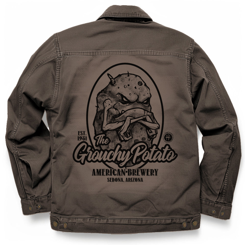 Grouchy Potato Brewery: Crafted Perfection Maverick Jacket