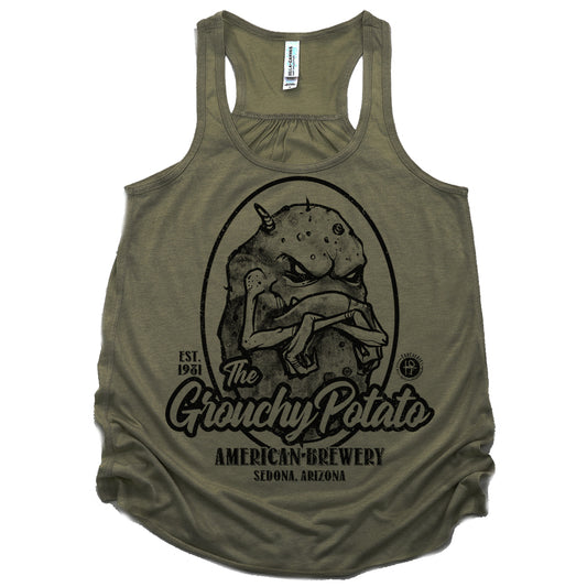Grouchy Potato Brewery: Crafted Perfection Tank Top