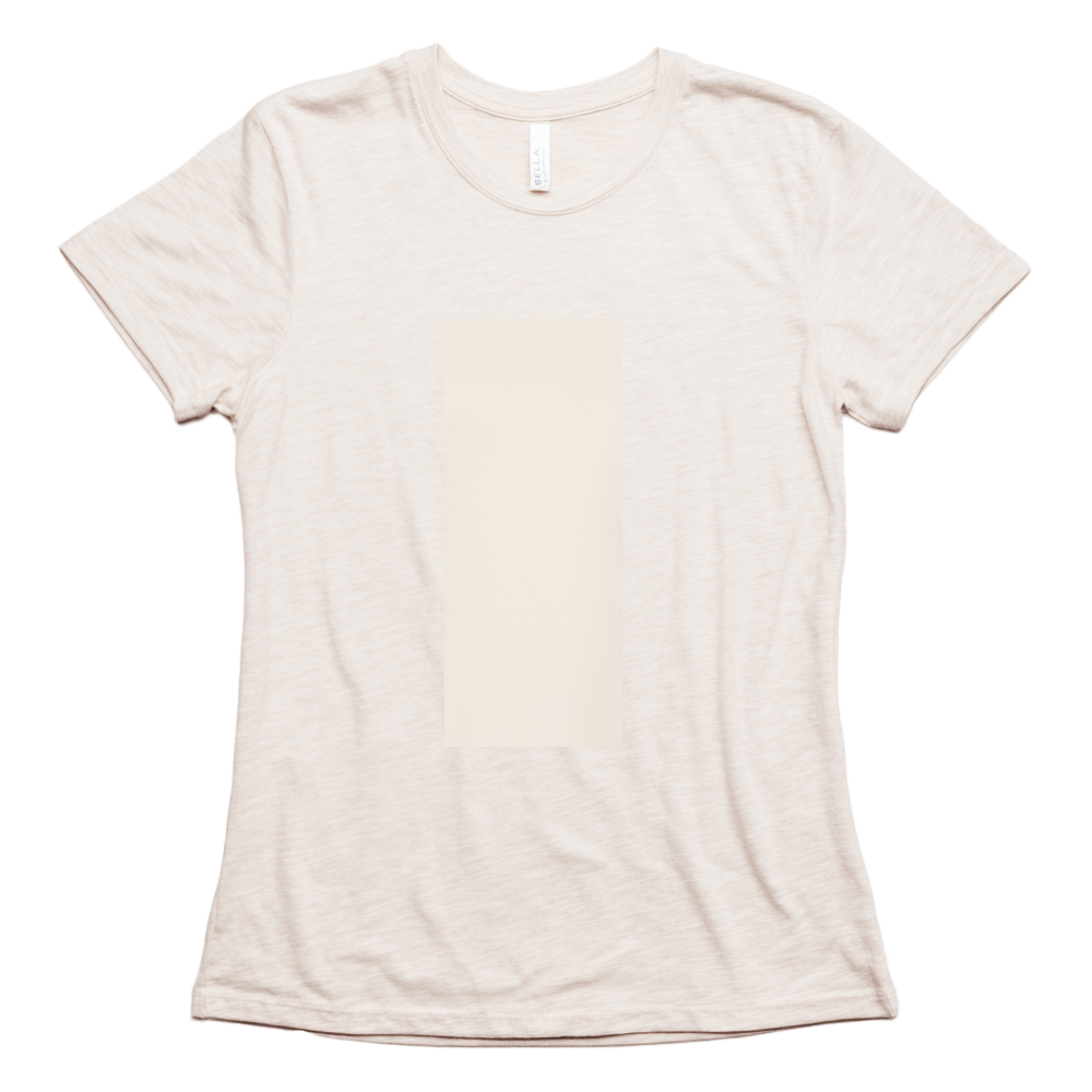 Custom Women's T-shirt (6400CVC)