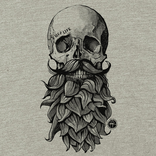 Hop Life Skull: Crafted for Connoisseurs T-shirt