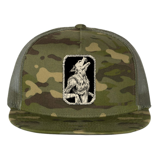 Howling Werewolf: Embrace the Night Trucker Hat