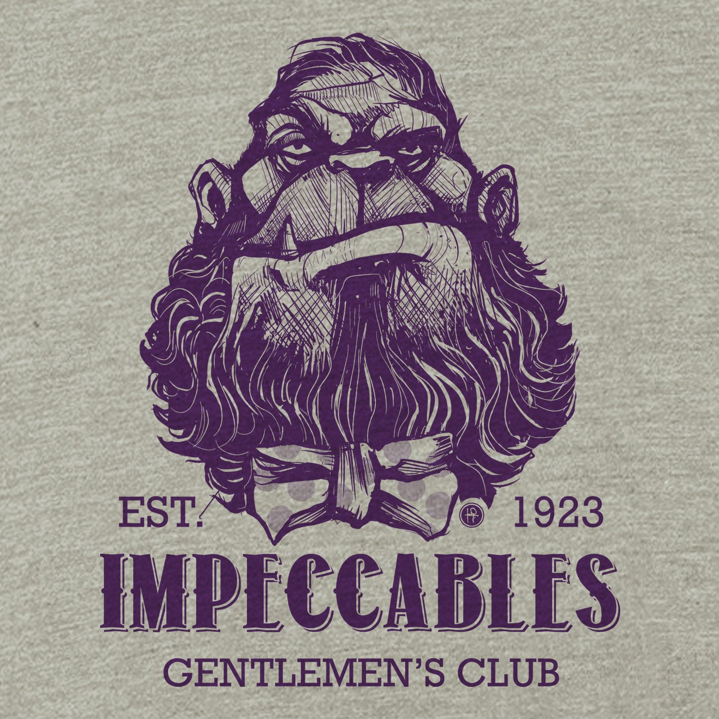 Impeccables Gentlemen's Club: Sophisticated Sasquatch T-Shirt