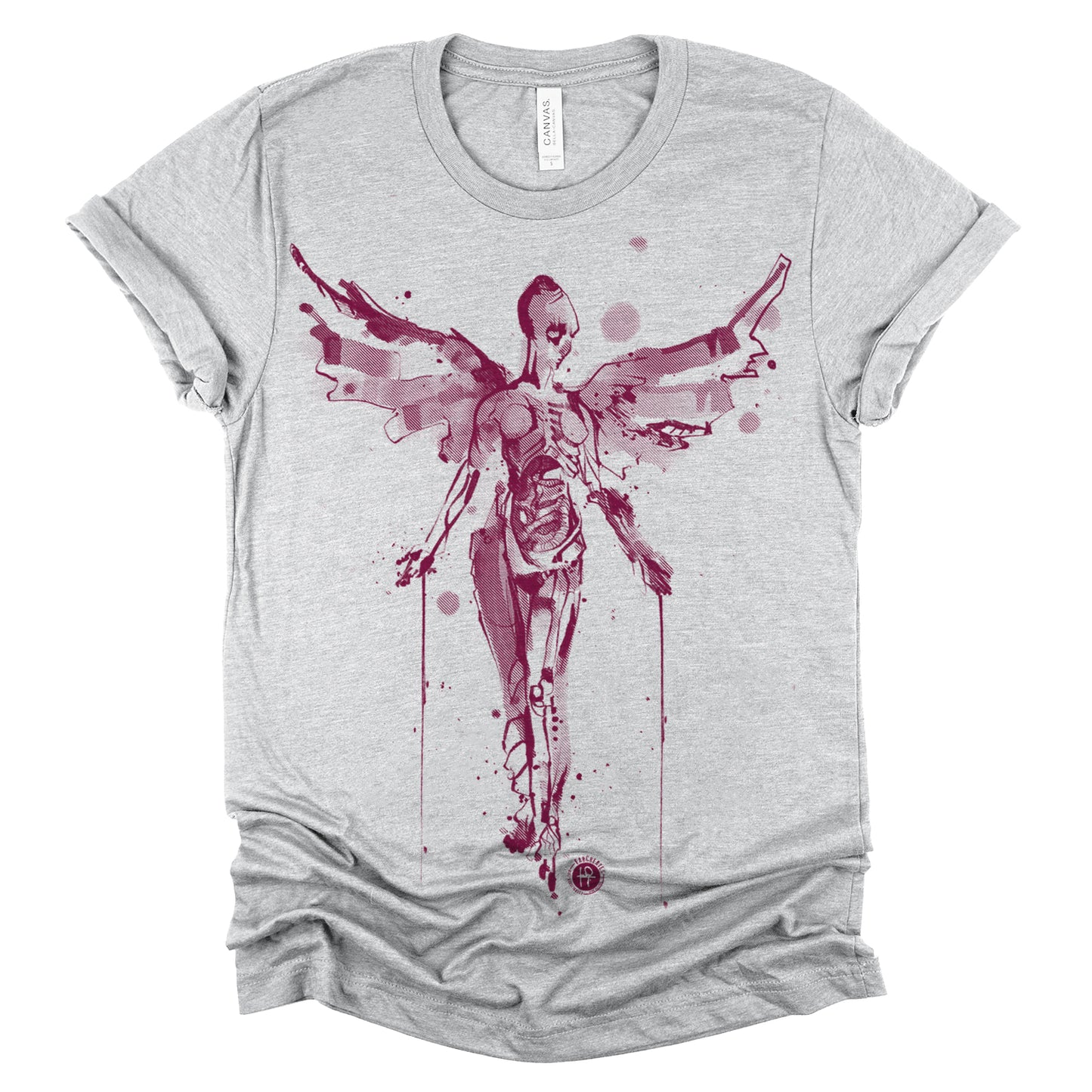 In Utero Angel: A Grunge Homage T-shirt