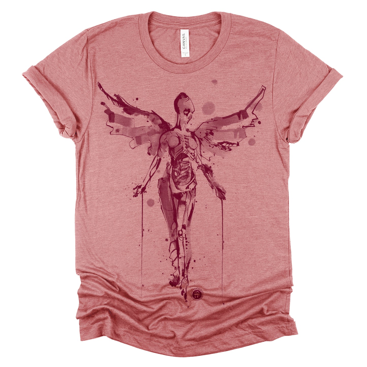 In Utero Angel: A Grunge Homage T-shirt