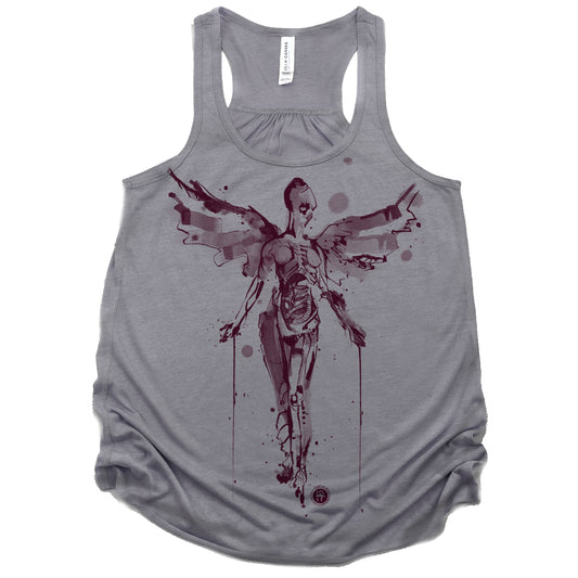 In Utero Angel: A Grunge Homage Tank Top