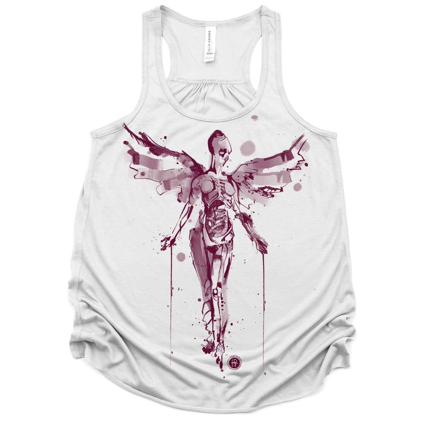 In Utero Angel: A Grunge Homage Tank Top