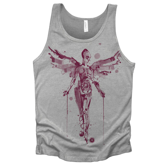 In Utero Angel: A Grunge Homage Tank Top