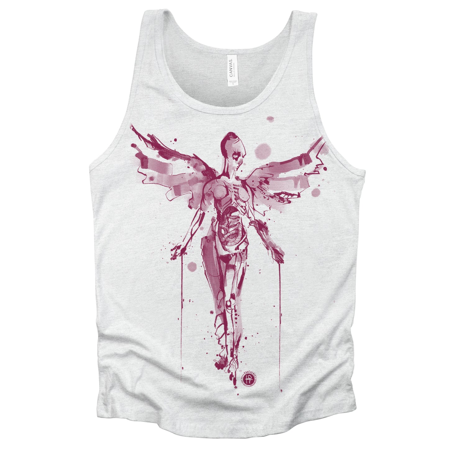 In Utero Angel: A Grunge Homage Tank Top