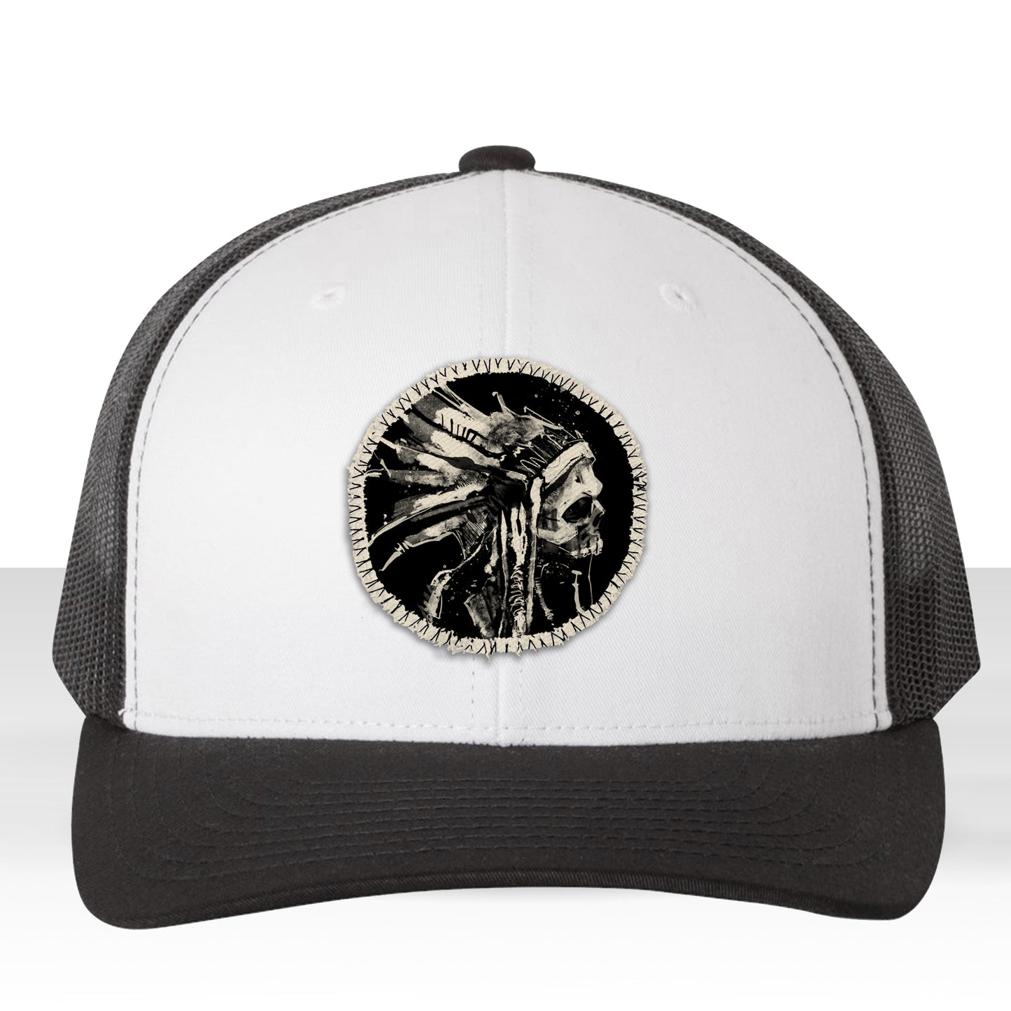 Indian Chief Skull: Tribal Legacy Trucker Hat