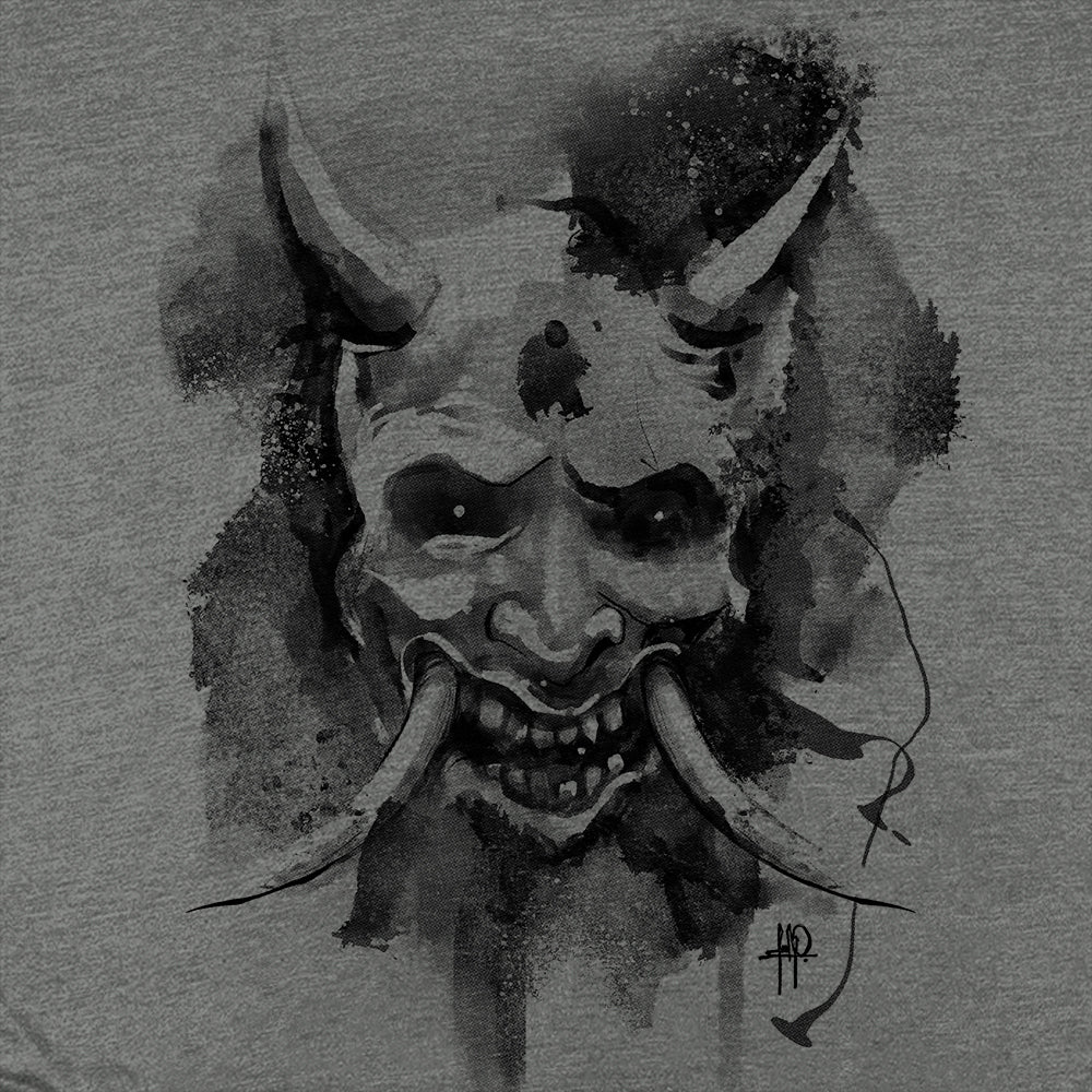 Japanese Hannya Mask: Haunting Elegance T-Shirt