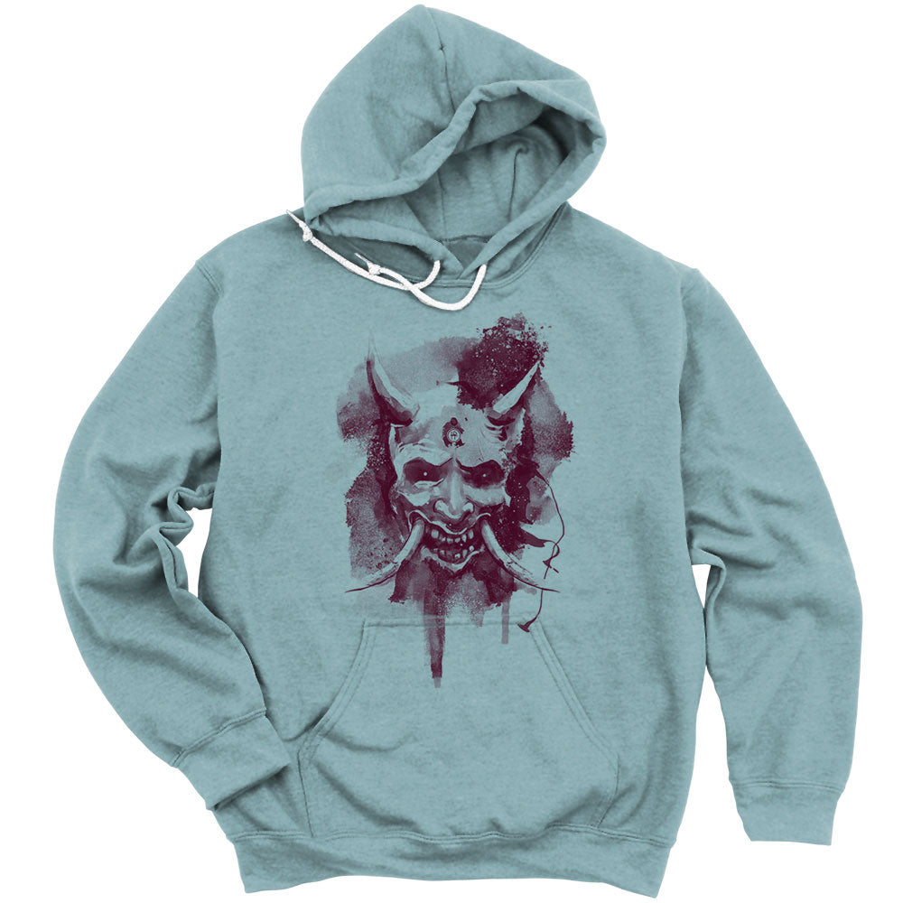Japanese Hannya Mask Printed Hoodie