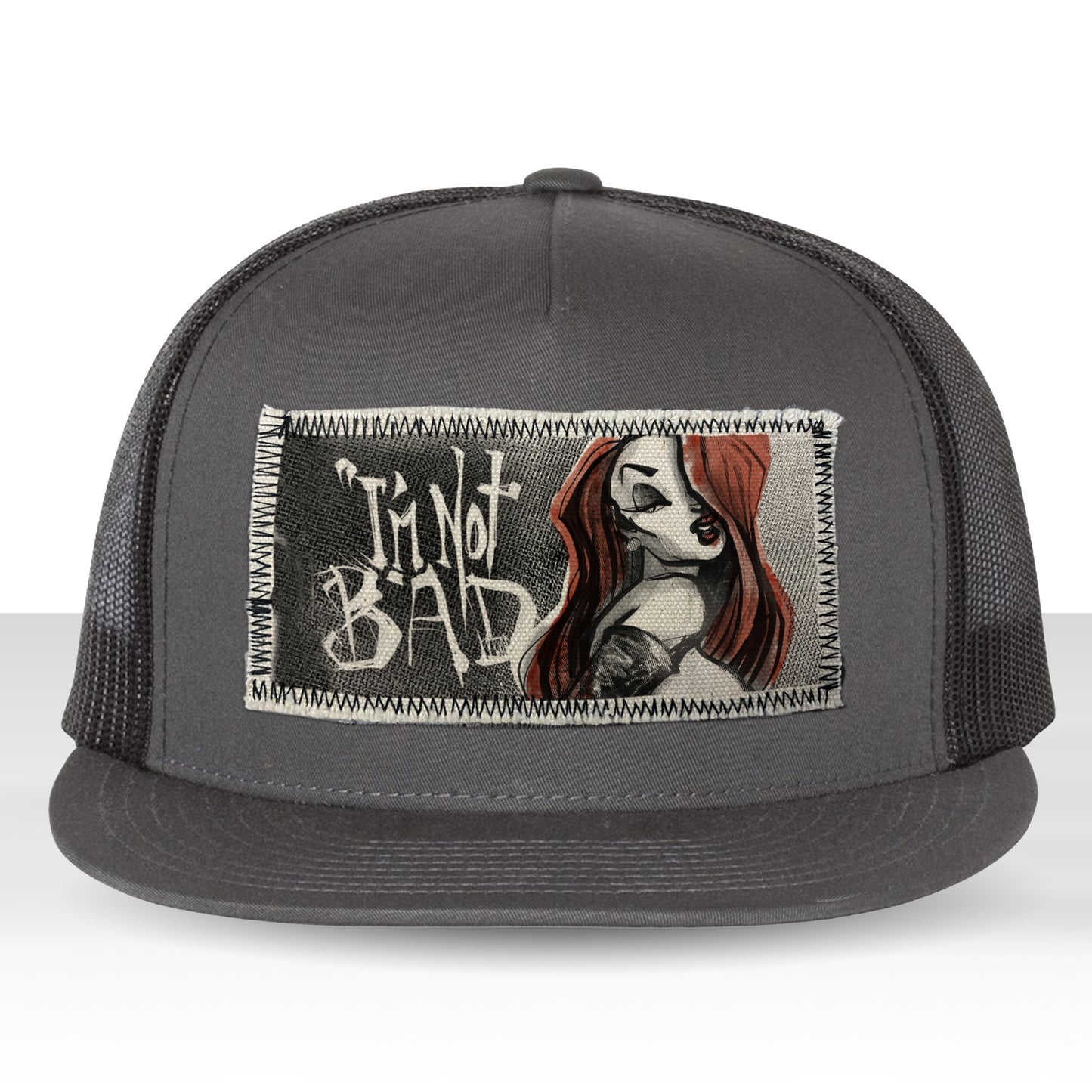 Mrs. Rabbit BAD: Embrace Your Bad Side Trucker Hat