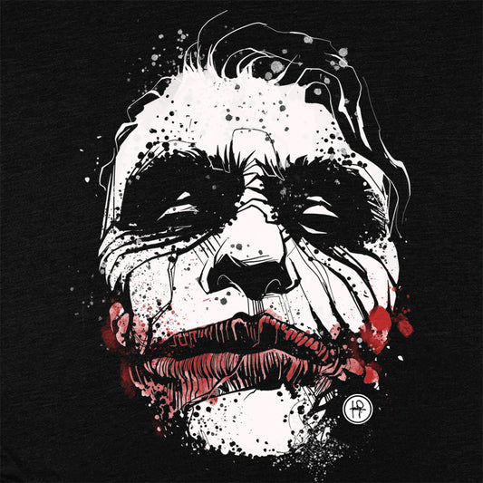 Serious Smile: Tribute to Heath's Joker T-Shirt