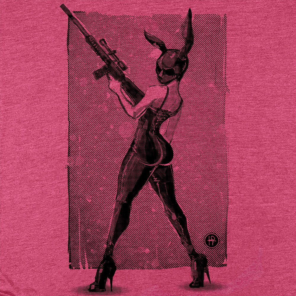 Killer Bunny: Femme Fatale Fury T-shirt
