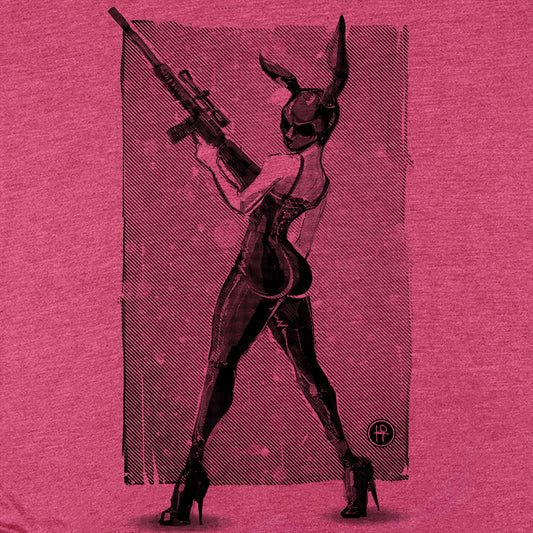 Killer Bunny: Femme Fatale Fury T-shirt