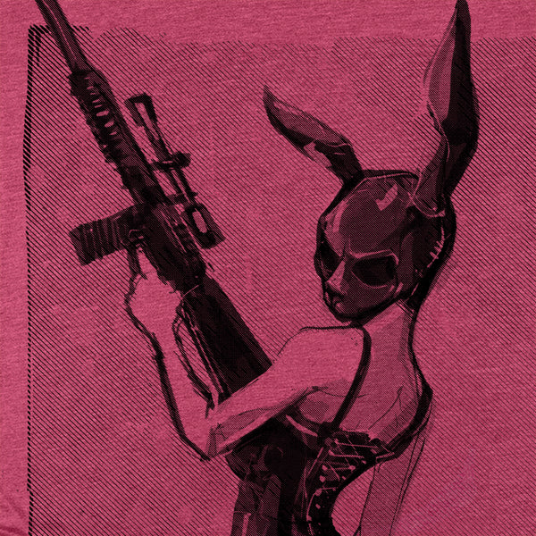 Killer Bunny: Femme Fatale Fury T-shirt – FabCreates
