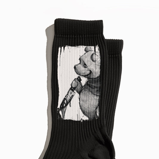 Killer Pooh Crew Socks
