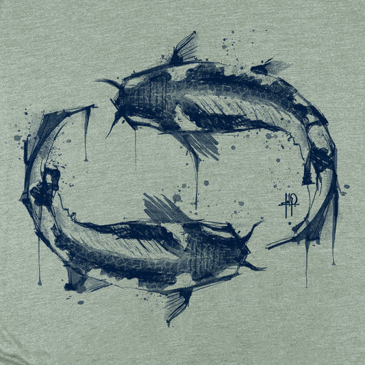 Koi Fish Pair: Serene Elegance T-Shirt