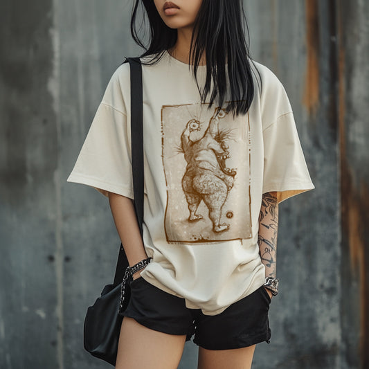 Krumm's Butt: Aaahh!!! Real Hairy Heavyweight Tee