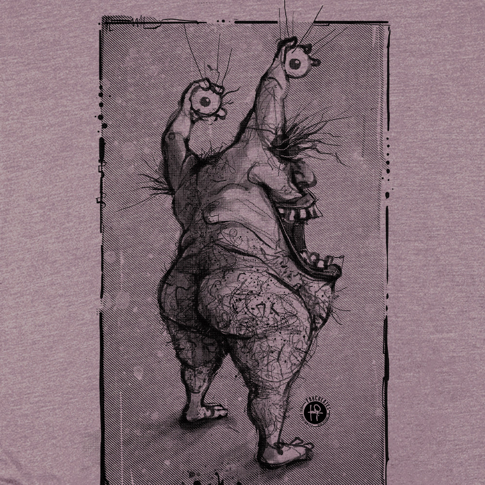 Krumm's Butt: Aaahh!!! Real Hairy T-Shirt