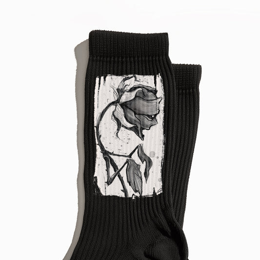 Lamenting Bloom Crew Socks