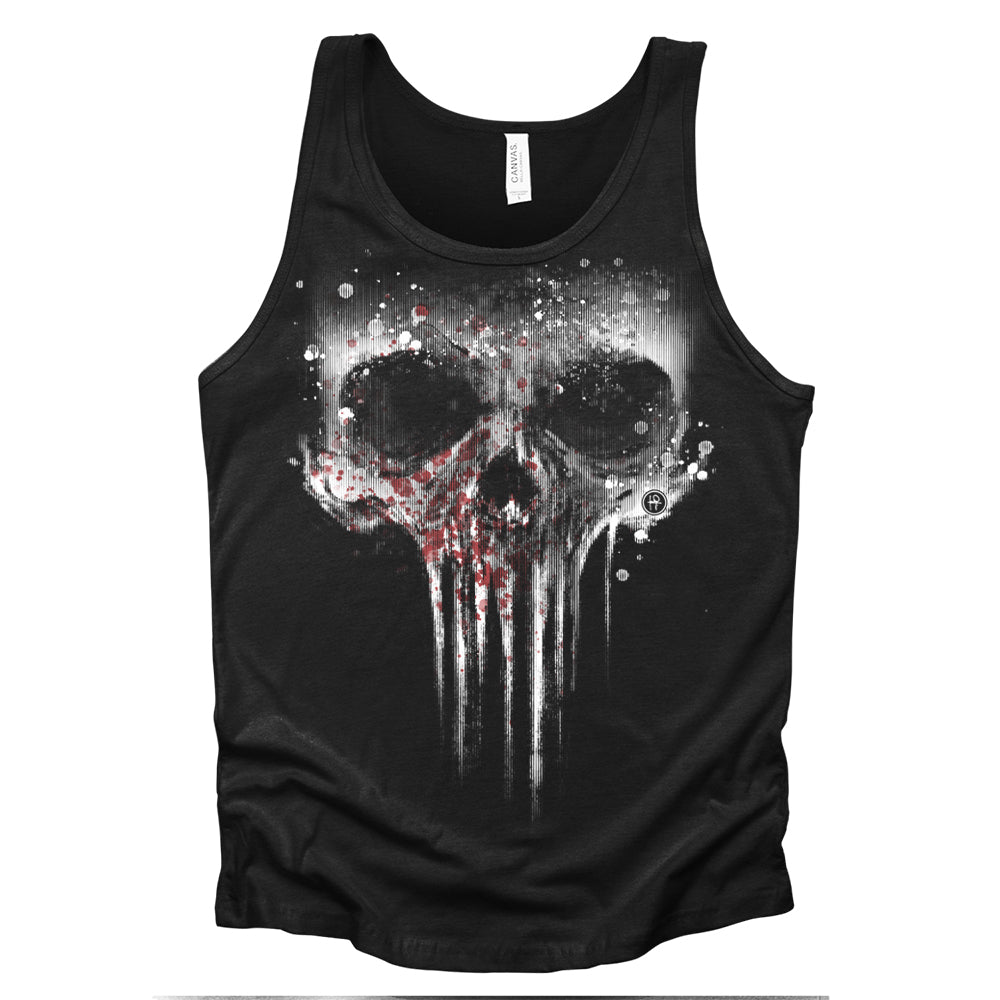 Bloody Punishment: A Vigilante's Statement Tank Top