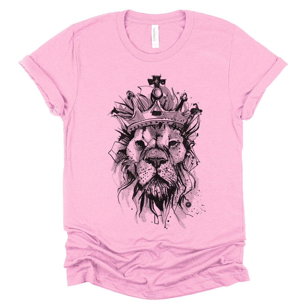 Lion Crown: Majestic Royalty T-shirt