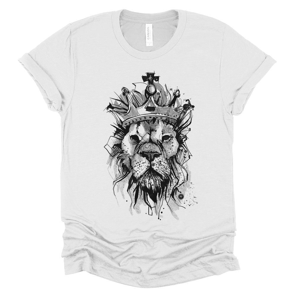 Lion Crown: Majestic Royalty T-shirt