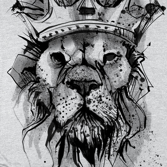 Lion Crown: Majestic Royalty T-shirt