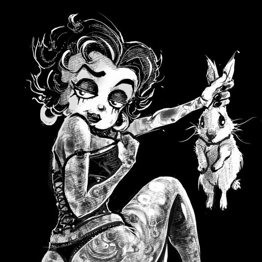 Magic Betty Boop:Enchanting Noir T-Shirt