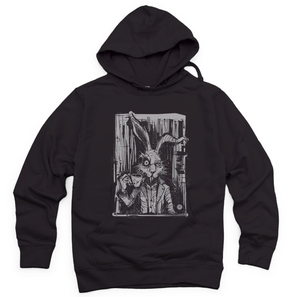 March Hare Tea Time: A Caffeinated Delight Hoodie